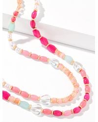 Talbots - Delightful Beaded Layer Necklace - Lyst