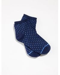 Talbots - Diamond Crew Socks - Lyst