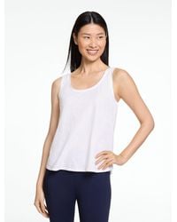 Talbots - Reversible Curved Hem Sleeveless Tank Top - Lyst
