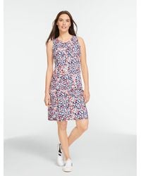 Talbots - Out & About Zip Front Dress - Lyst