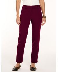 Talbots - Hampshire Straight Ankle Pants - Lyst