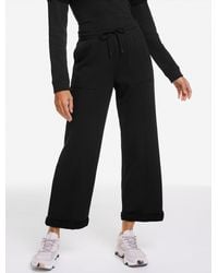 Talbots - Cozy French Terry Wide Crop Pants - Lyst