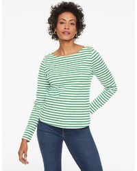 Talbots - Knot Button Shoulder T-shirt - Lyst