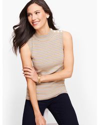 talbots sleeveless turtleneck