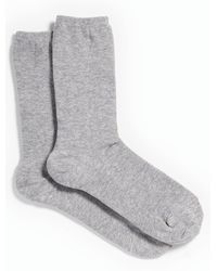 Talbots - Melange Trouser Socks - Lyst