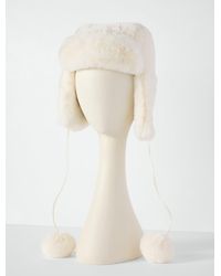 Talbots - Faux Fur Trapper Hat - Lyst