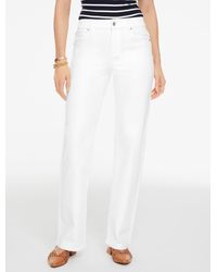 Talbots - Classic Jean Trousers - Lyst