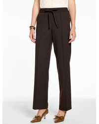 Talbots - Straight Leg Pull-on Pants - Lyst
