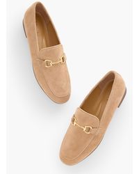 Talbots - Katelyn Suede Loafers - Lyst