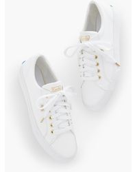 Keds - ® Jump Kick Leather Sneakers - Lyst