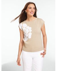Talbots - Cap Sleeve Pullover Sweater - Lyst