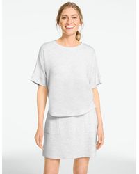 Talbots - Airknit Stretch Short Sleeve Crewneck T-shirt - Lyst