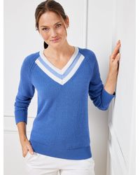 Talbots - Coolmax® Cable Knit Sweater - Lyst