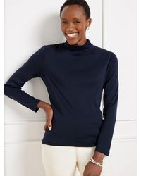 Talbots - Cotton Turtleneck Top - Lyst