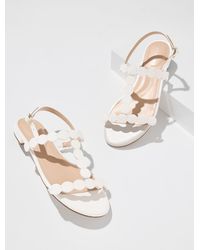 Talbots - Keri Dot Vachetta Sandals - Lyst