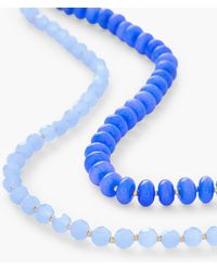 Talbots - Layered Bead Necklace - Lyst