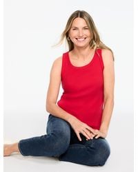 Talbots - Rib Tank Top - Lyst