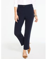 Talbots - Straight Leg Easy Travel Pants - Lyst