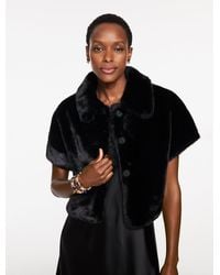 Talbots - Faux Fur Capelet - Lyst