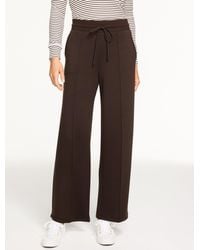 Talbots - Airknit Stretch Wide Leg Pants - Lyst
