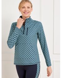 Talbots - Out & About Half-zip Pullover Sweater - Lyst