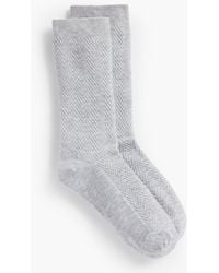 Talbots - Chevron Trouser Socks - Lyst