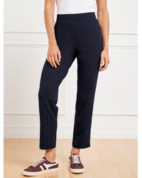 Talbots - Out & About Straight Leg Pants - Lyst
