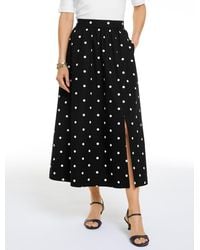 Talbots - Fit & Flare Maxi Skirt - Lyst
