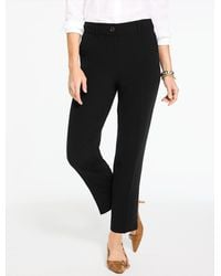 Talbots - Straight Leg Easy Travel Pants - Lyst