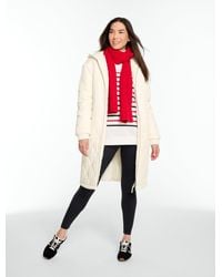 Talbots - Reversible Long Sherpa Jacket - Lyst