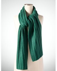 Talbots - Soft Ribbed Scarf - Lyst