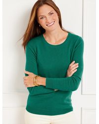 Talbots - Cashmere Crewneck Sweater - Lyst