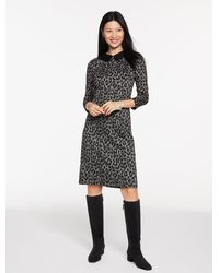Talbots - Jacquard Shift Dress - Lyst