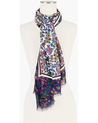 Talbots - Blossom Party Oblong Scarf - Lyst