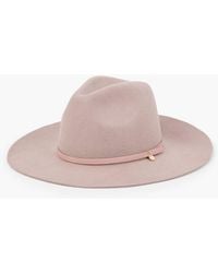 Talbots - Wool Felt Fedora Hat - Lyst