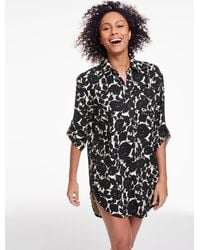 Aqua Club - Gauze Shirt Cover-up - Lyst