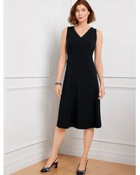 Talbots - Easy Travel Fit & Flare Dress - Lyst