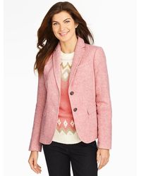 talbots herringbone jacket