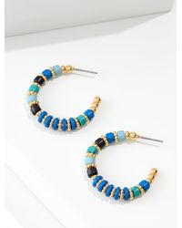 Talbots - Celestine Hoop Earrings - Lyst