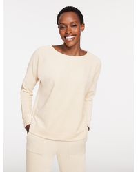 Talbots - Sky Lounge Velour Dolman Sleeve Pullover Sweater - Lyst