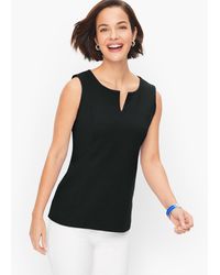 talbots sleeveless tops