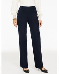 Talbots - Relaxed Bootcut Cotton Bi-stretch Pants - Lyst