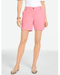Talbots - Relaxed Chino Shorts - Lyst