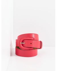 Talbots - D-buckle Leather Belt - Lyst