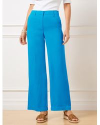 Talbots - Flowy Wide Ankle Pants - Lyst