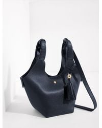 Talbots - Pippa Pebble Leather Crossbody Bag - Lyst