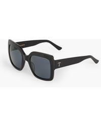 Talbots - Penelope Square Sunglasses - Lyst