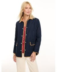 Talbots - Quilted Barn Jacket - Lyst