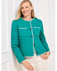 Talbots - Quilted Jacket - Lyst