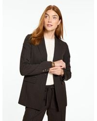 Talbots - Pickstitch Pinstripe Blazer - Lyst